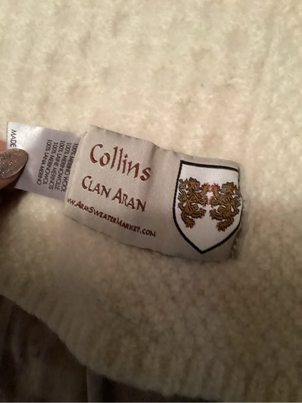 Clan Aran made ireland